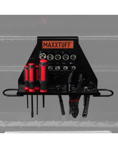 MAXXTUFF Heavy-Duty Truck Tool Box Multitool Organizer w/ SpeedRaxx™ Mounting System on toolbox